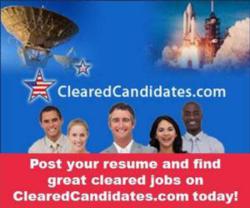 Defense employers go to ClearedCandidates.com to find great cleared candidates
